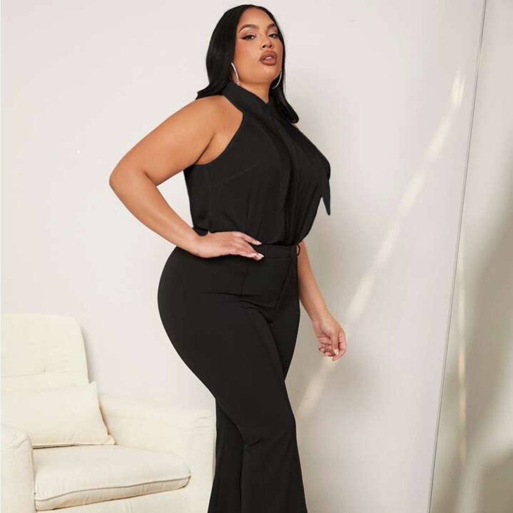 Never worn - Shein curve 2xl- long collar